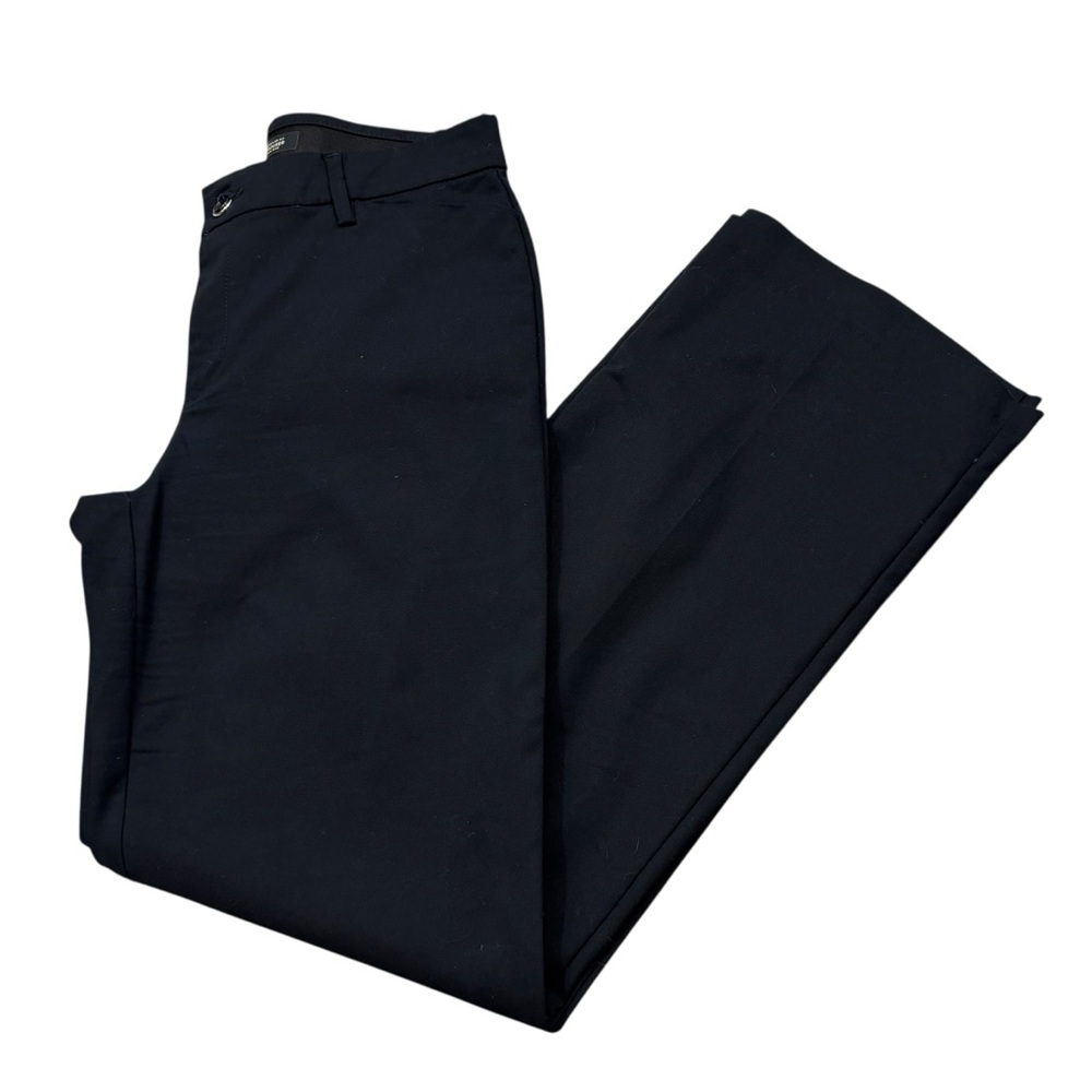 Ladies Lee Regular Fit Mid Rise Flex Motion Black Trouser Pants‎ Size 10 Long
